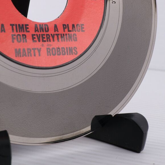 Marty Robbins – Ballad Of The Alamo/Time And A Place 1960 45 rpm Record 4-41809 - Picture 16 of 16